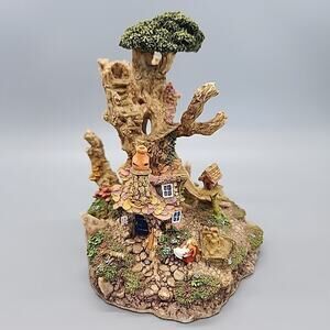 Woodly Wise Treehouse Cottage Sculpture Wendy House John Hind Studios Ltd Ed